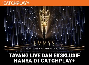 CATCHPLAY+ Tayangkan Live Streaming Eksklusif dan Video On Demand Siaran Emmy® Awards Ke-73