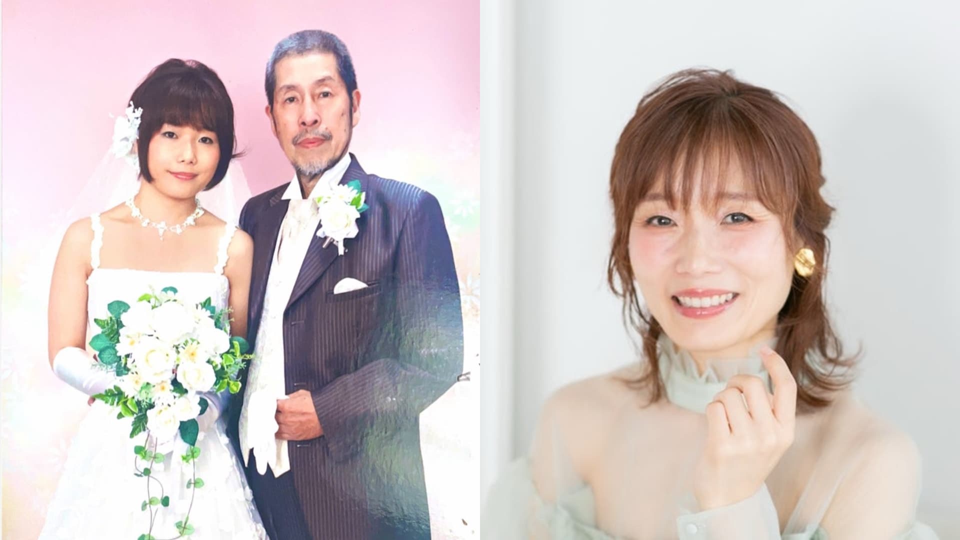 Koiike and her husband, Masaki Mamoru (ameblo.jp)